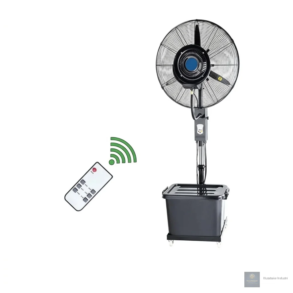 Centrifugal Mist Fan With Remote Control 30" HW-26MC05F untuk usaha bakery