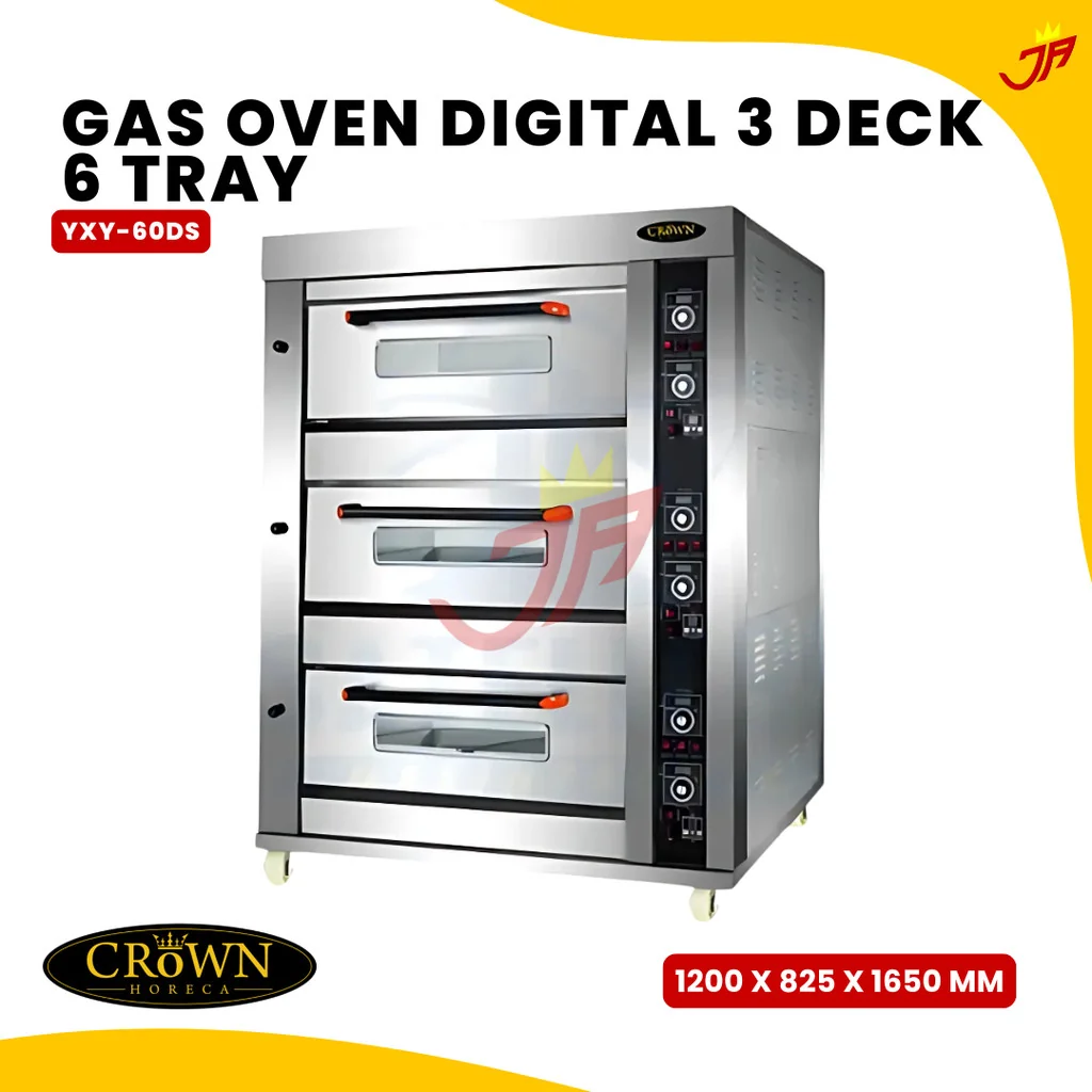 Standard Gas Oven Digital YXY-60DS untuk usaha bakery