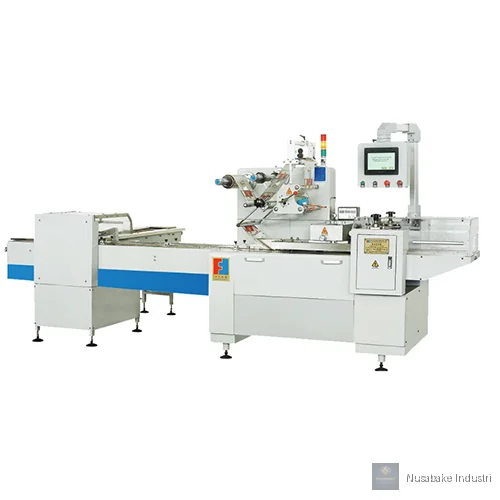 FFW Biscuit On Edge Packing Machine | Mesin Pengemas Biskuit - MASEMA untuk usaha bakery