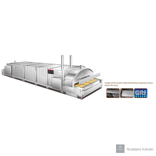 Diesel / Gas Tunnel Oven - MASEMA untuk usaha bakery