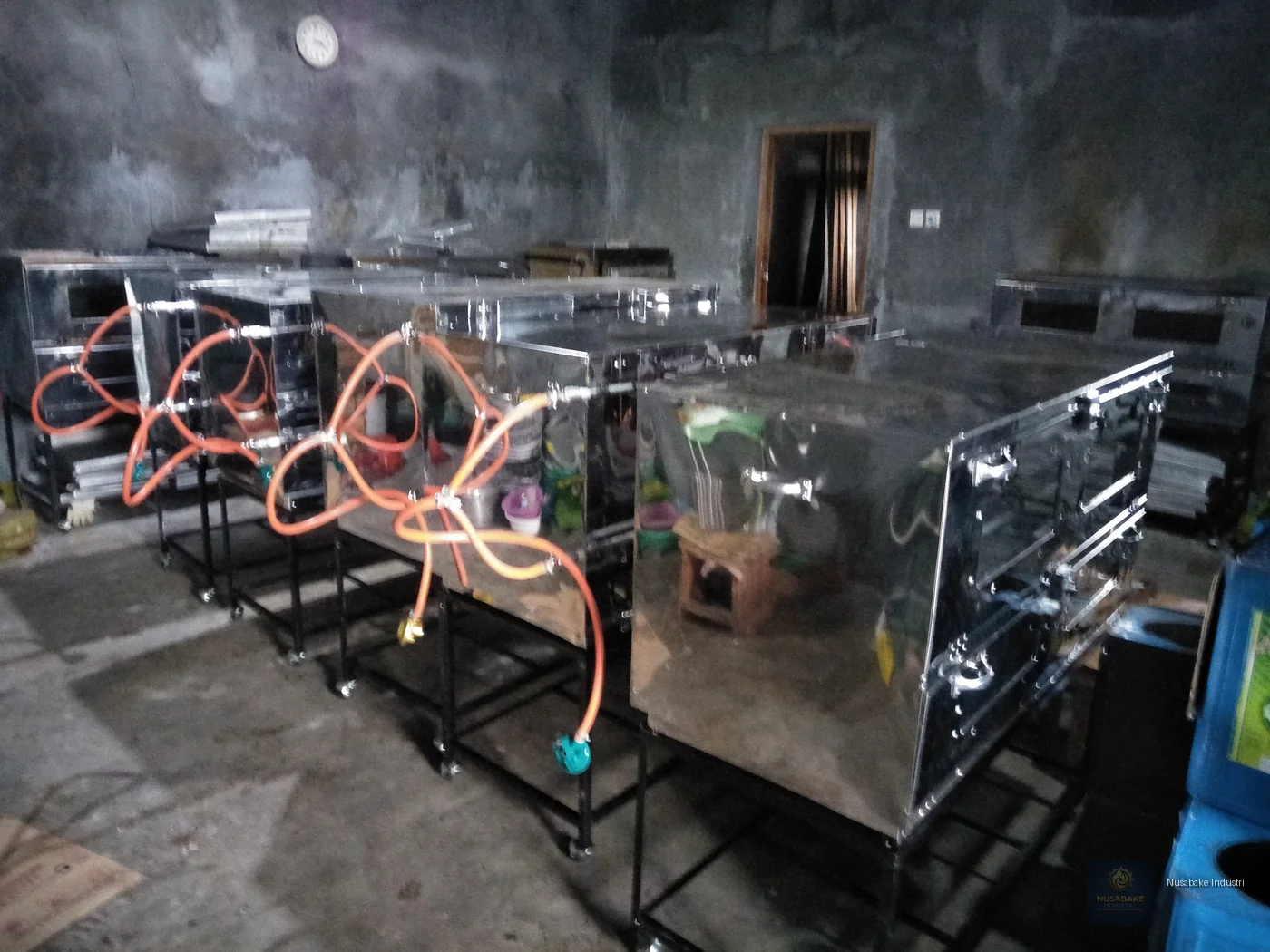 Oven Gas Stainless Ukuran 120 - gambar 3