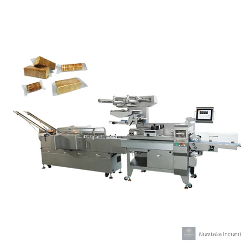 On Edge Packaging Machine (Full Servo) HS150 - MASEMA untuk usaha bakery