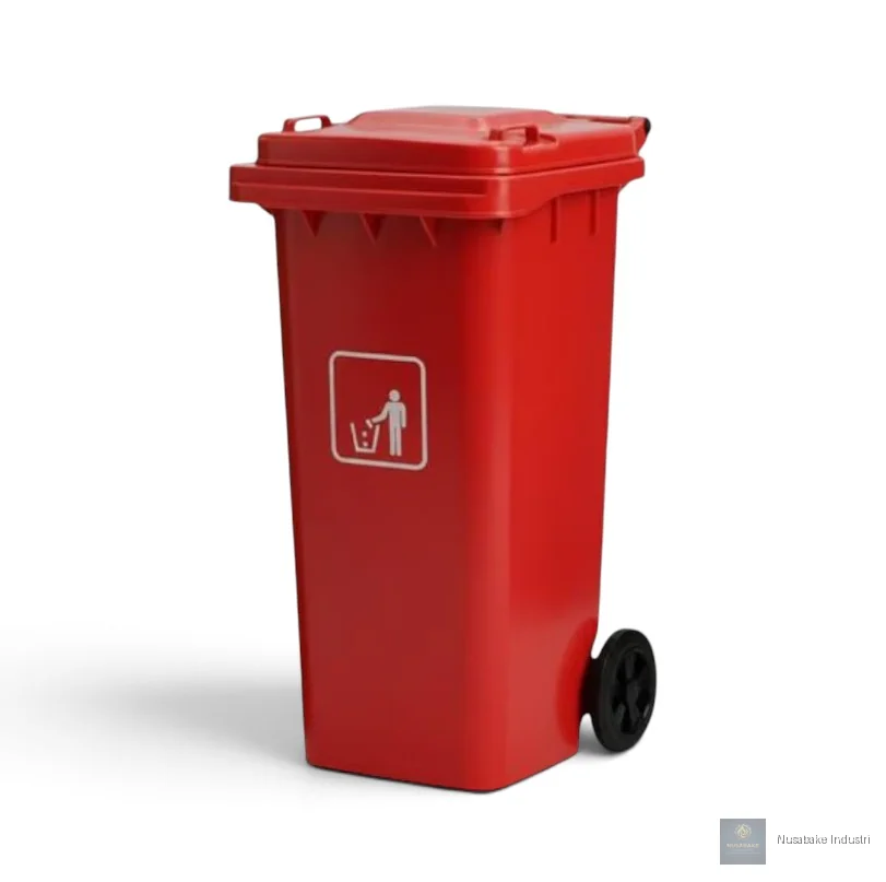 Foto Dust Bin Lxd 120L (Merah) - Primax