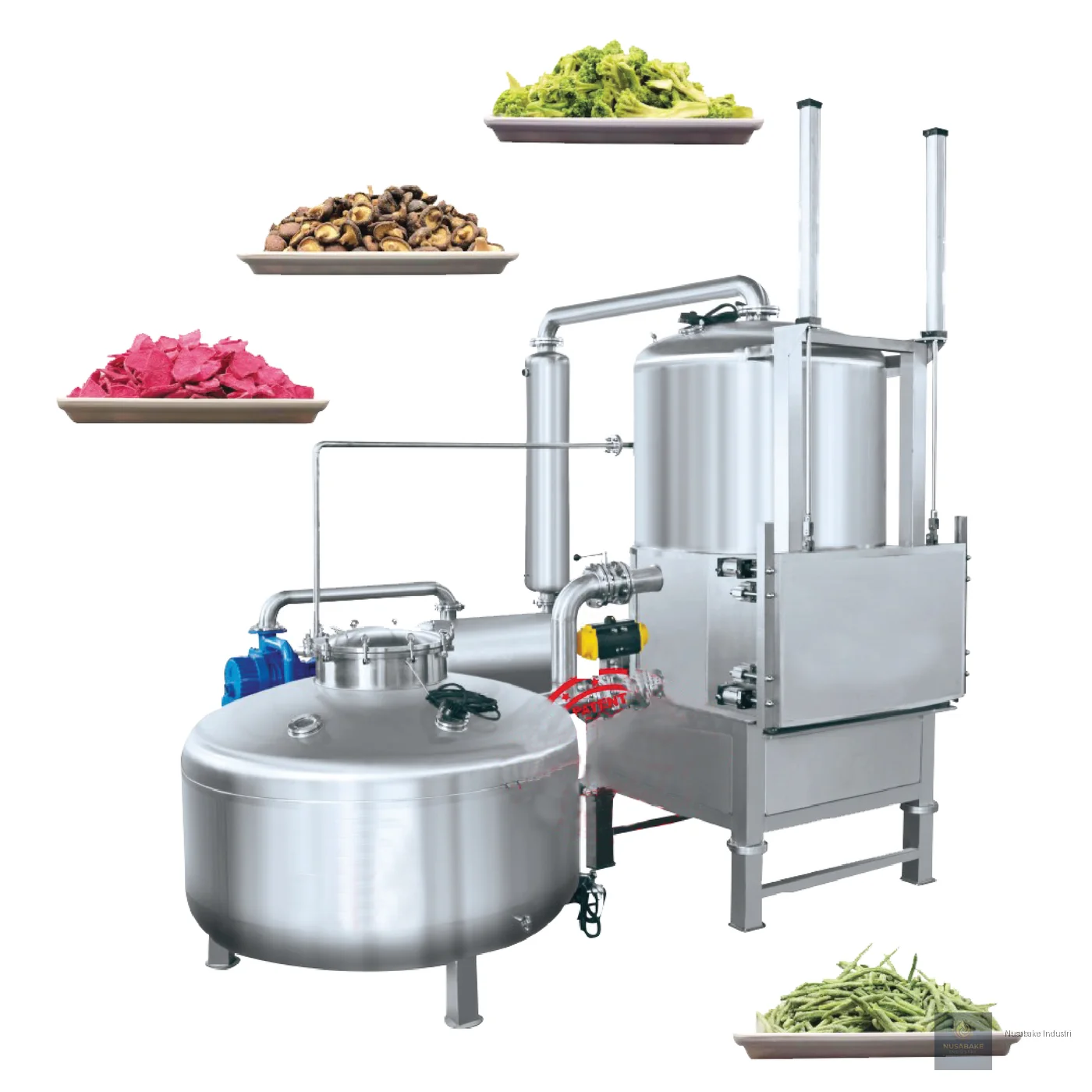 Vacuum Low Temperature Frying (Dehydration) Machine - MASEMA untuk usaha bakery
