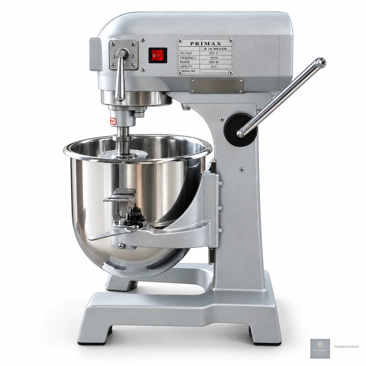 Mixer Planetary B20 Primax 20 Liter untuk Bakery | Nusabake - gambar 2