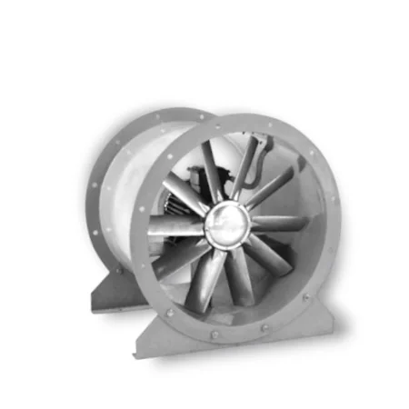Foto Axial Fan W/SHUTTER (B2) 8", FAD-20-4 1PH - Primax
