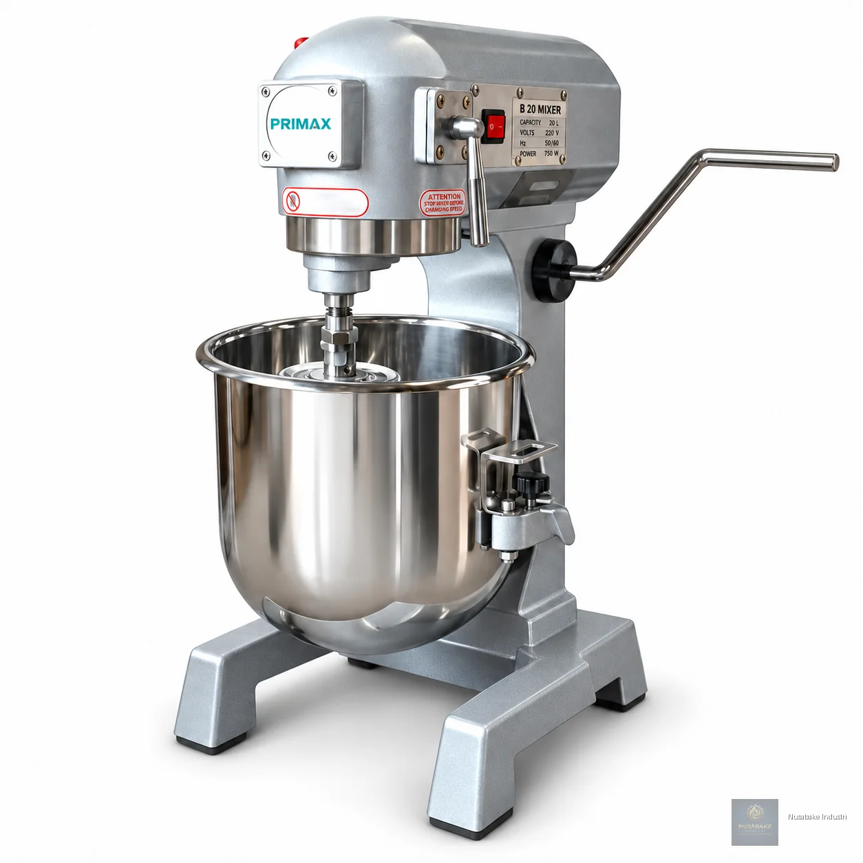 Mixer Planetary B20 Primax 20 Liter untuk Bakery | Nusabake - gambar 3