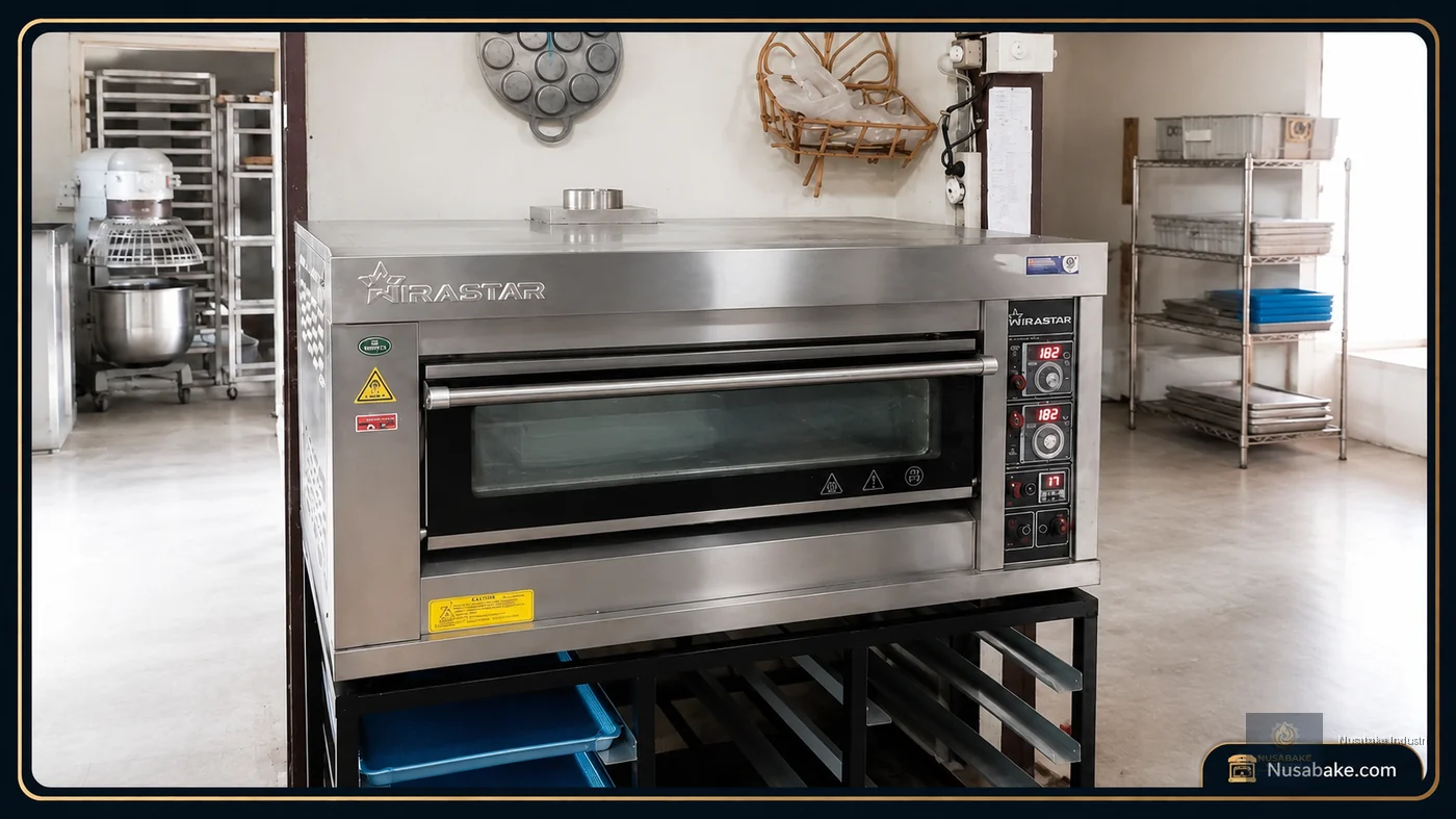 Oven Roti & Kue Wirastar untuk usaha bakery