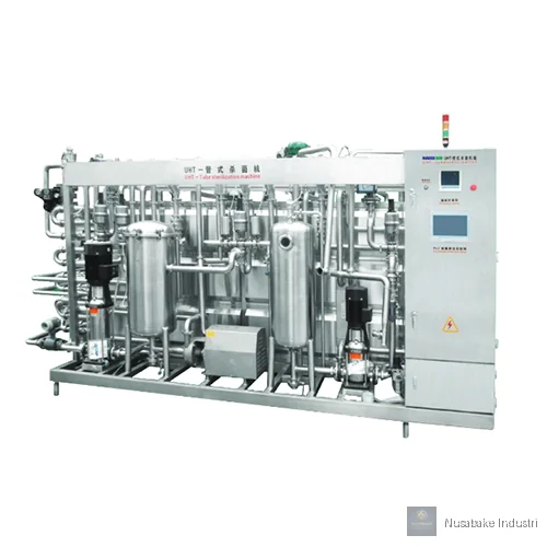 Tube UHT Sterilizer - MASEMA untuk usaha bakery